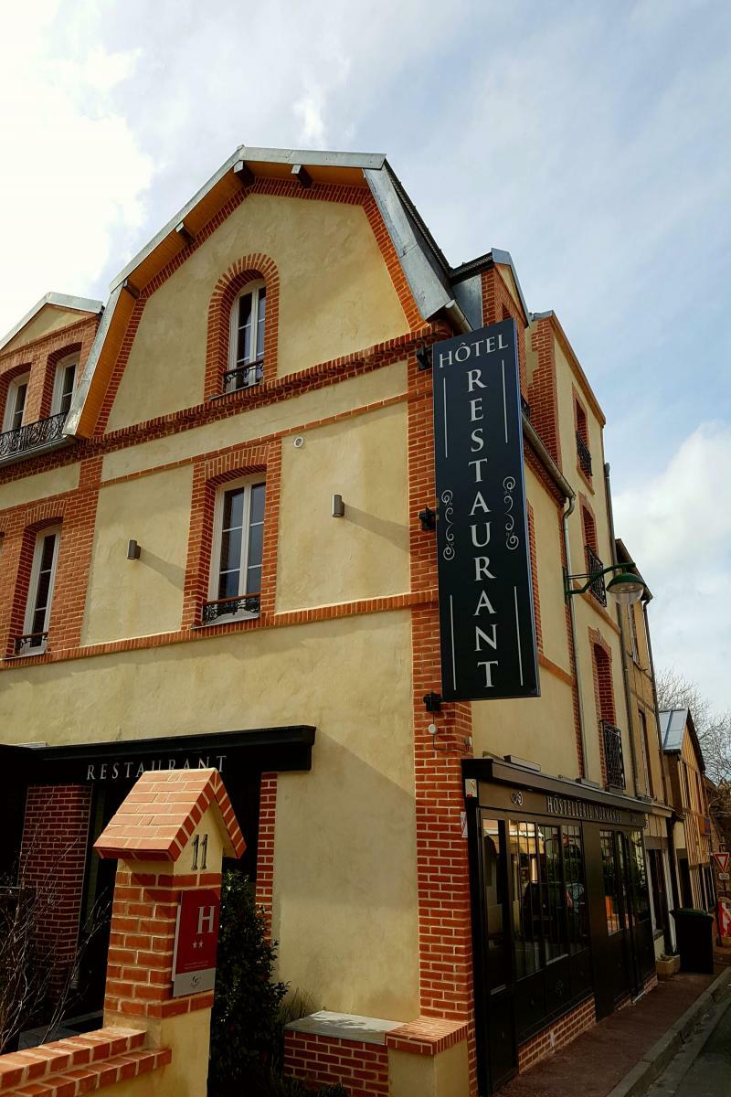 Hostellerie Normande Houlgate Bagian luar foto